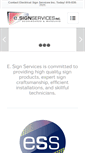 Mobile Screenshot of esignservices.com