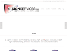 Tablet Screenshot of esignservices.com